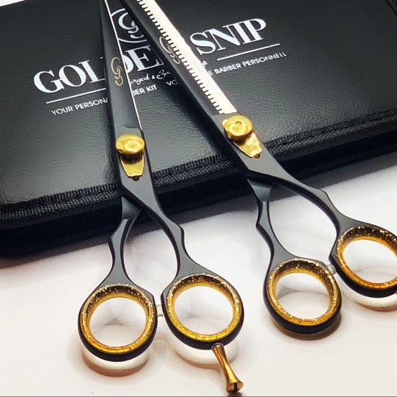 Barber Scissors Set Cutting and Thinning Japanese - Picture 2 of 5